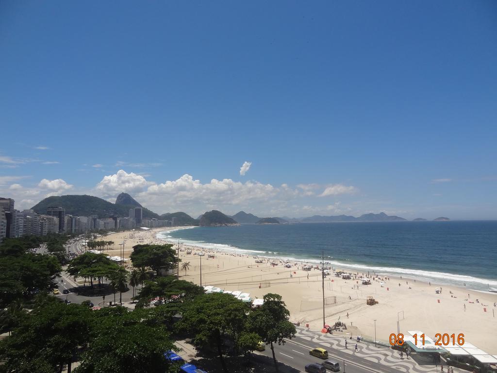 Apartament Oceanfront Copacabana Rio de Janeiro Zewnętrze zdjęcie